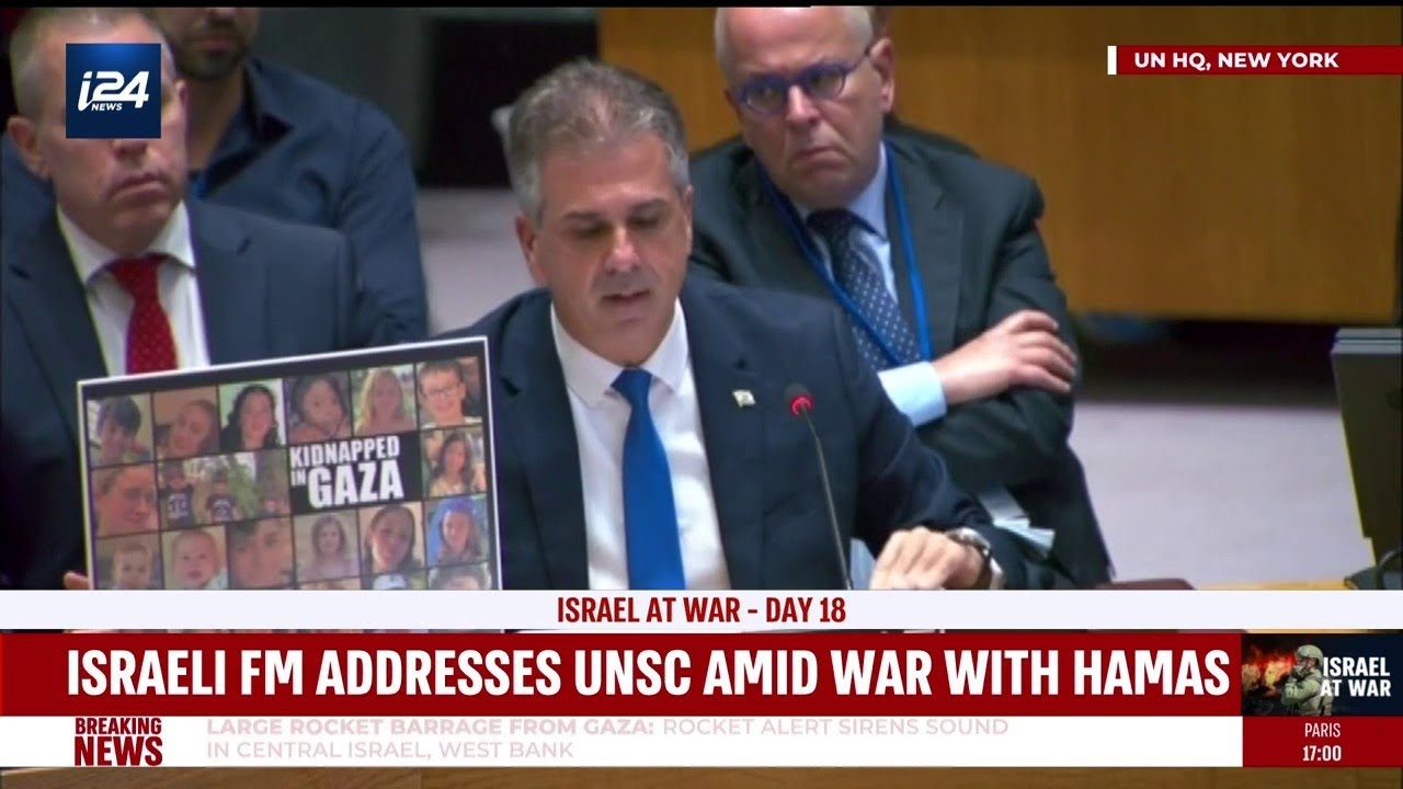 Eli Cohen at the UN: 