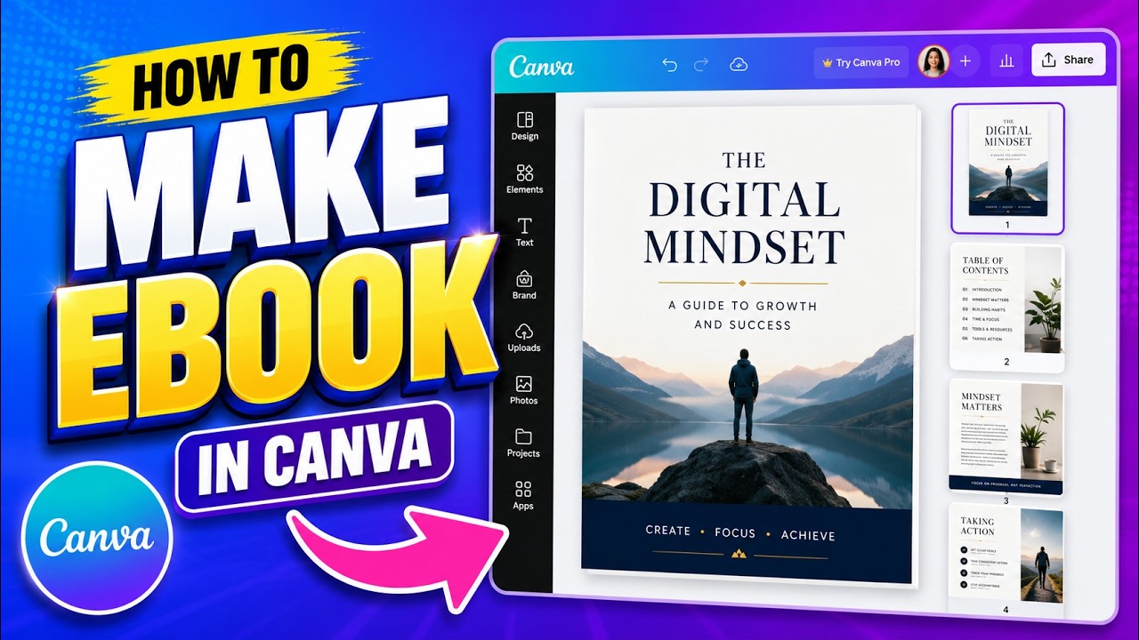 How To Make an Ebook in Canva [NEW 2026 Guide]