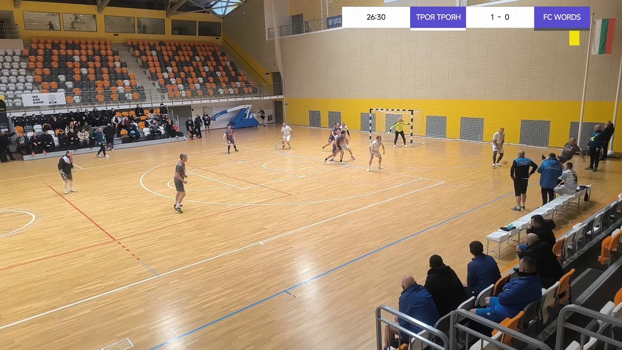 🏆 BAMF MASTERS🏆(20.22.2026)
👉ВЕТЕРАНИ 45+(Панагюрище)👈         
             ⚽ 1/4 ФИНАЛ ⚽
🤜 Т