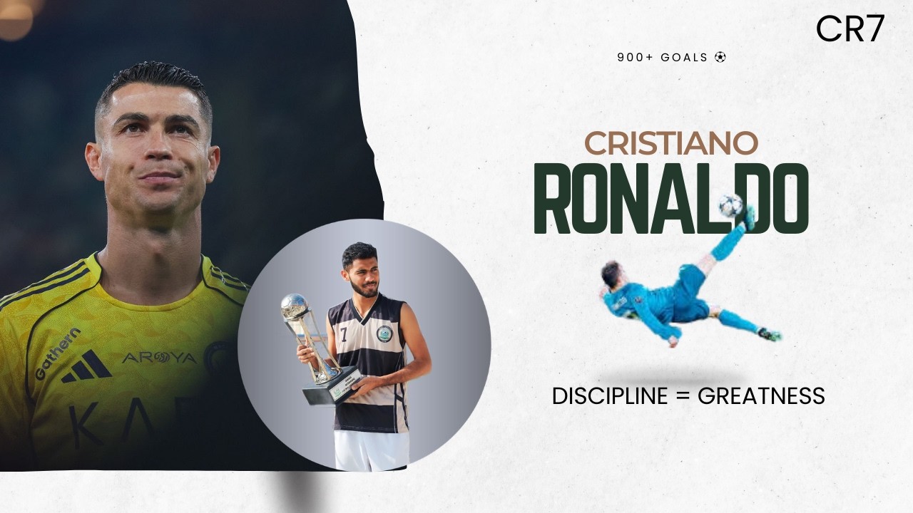 Cristiano Ronaldo: From Poverty to 900+ Goals | The Mindset of a Legend @cristiano