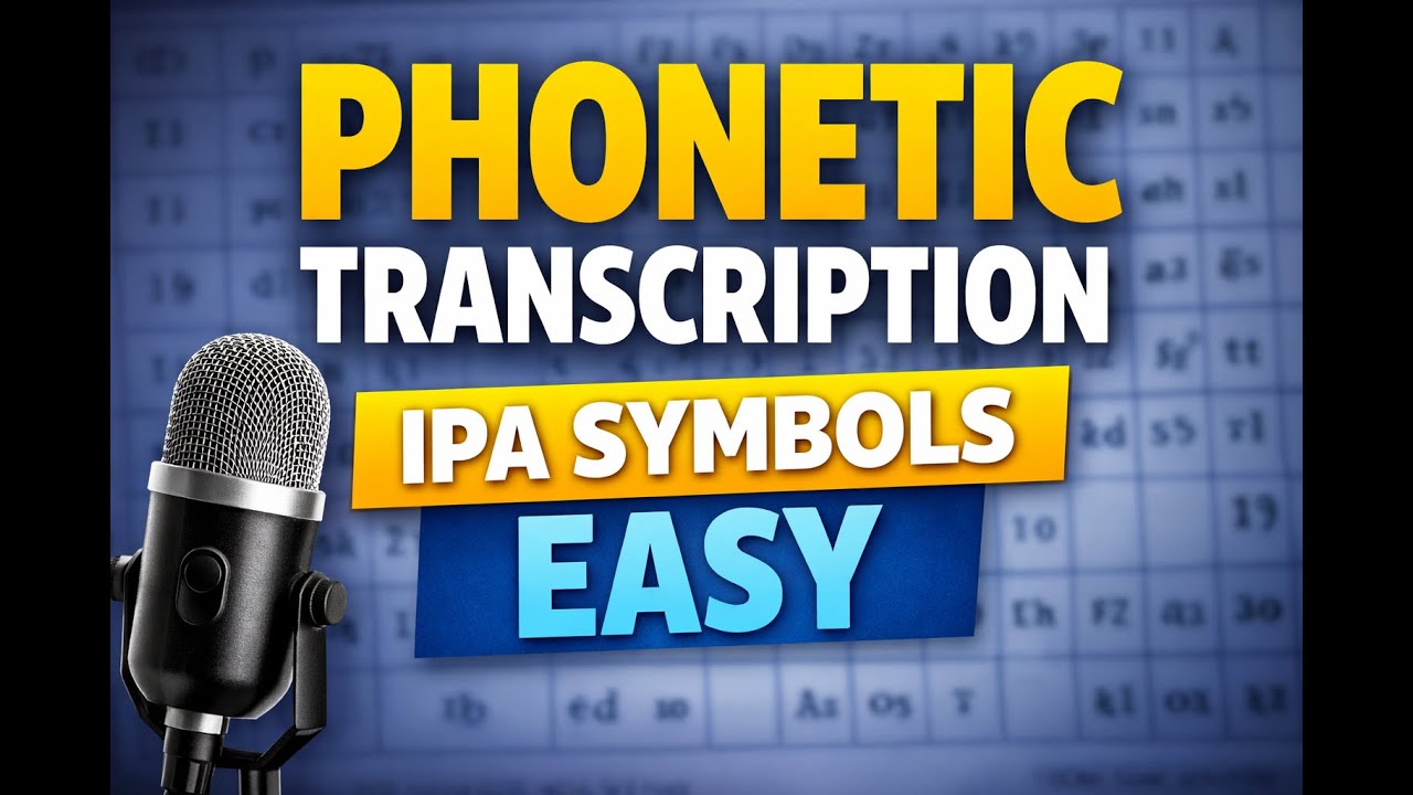Phonetic Transcription | English Phonetics | IPA Symbols with Examples