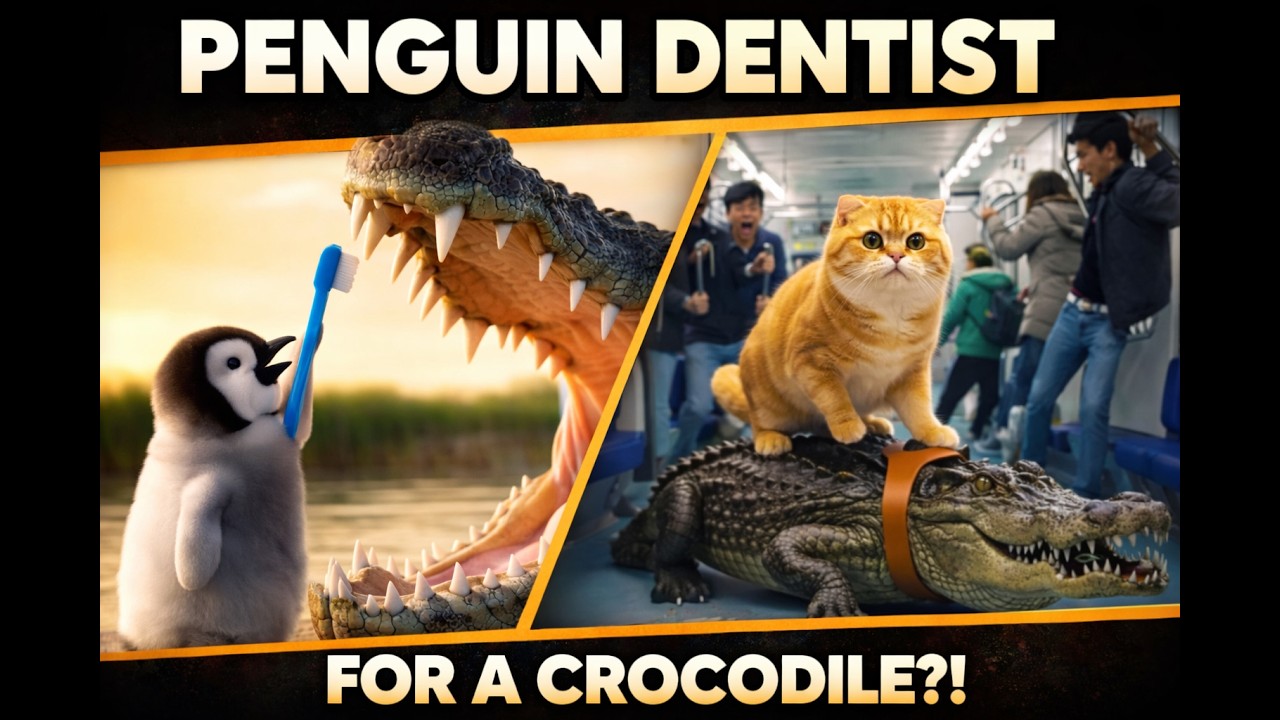 Unexpected! Penguin Delivery & Cat Adventures: Cute Animal Mini Stories (10 Scenes) | Vol. 16