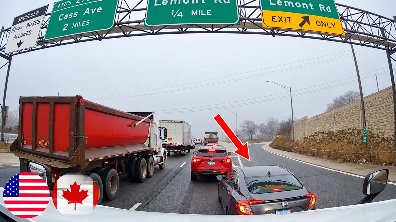 A DAY IN THE LIFE OF AN AMERICAN TRUCK DRIVER | Semi Truck | Learn to Drive | Driving Fails - 74