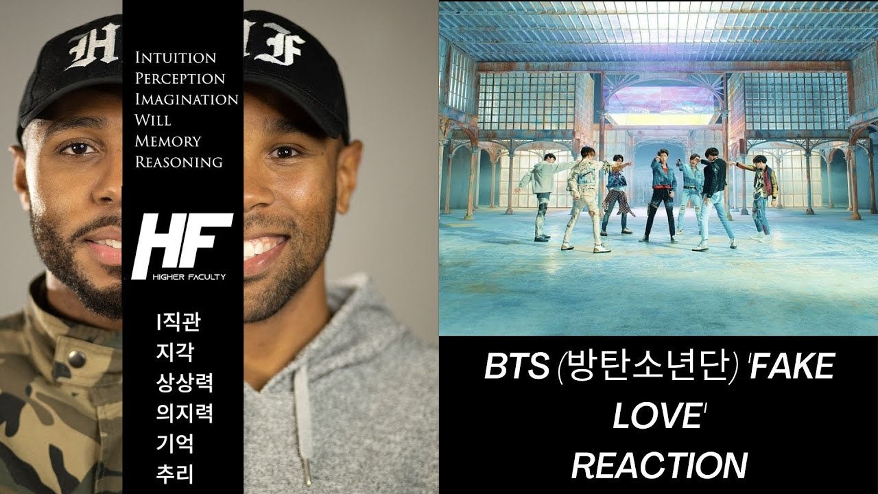 BTS - FAKE LOVE Reaction Higher Faculty