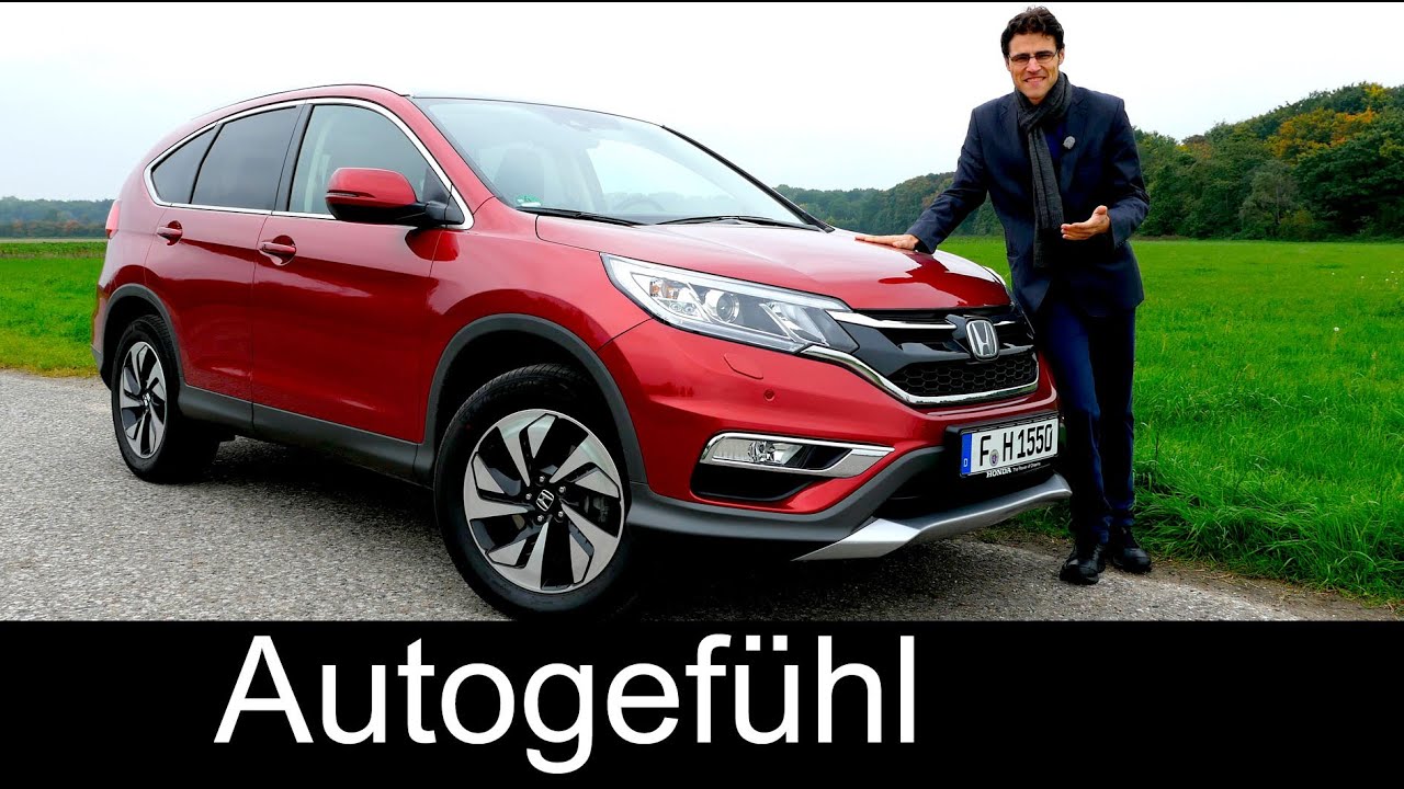 Honda CR-V Facelift FULL REVIEW test driven compact SUV 2016 - Autogefühl