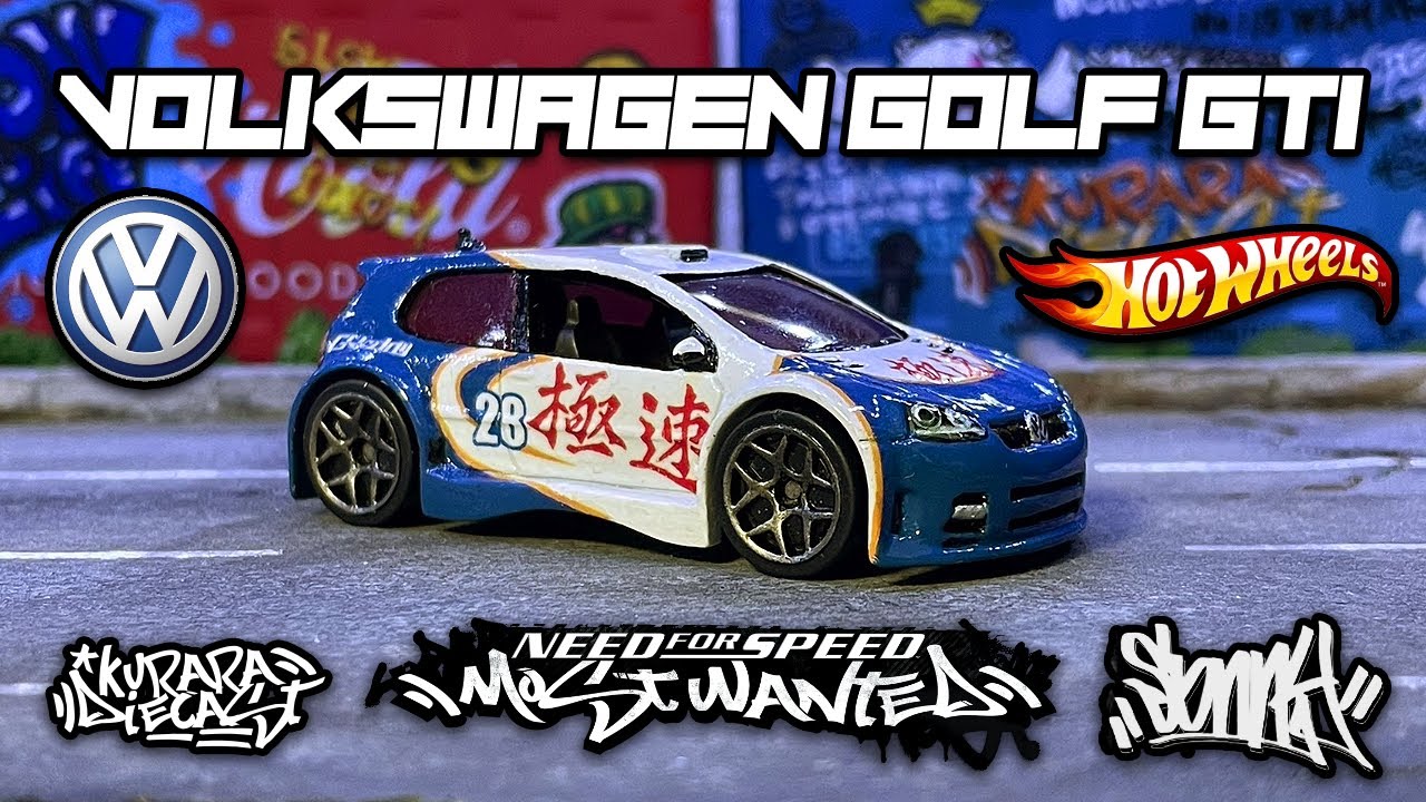 Hotwheels Custom Golf to Sonny’s Blacklist Car on Need For Speed Most Wanted