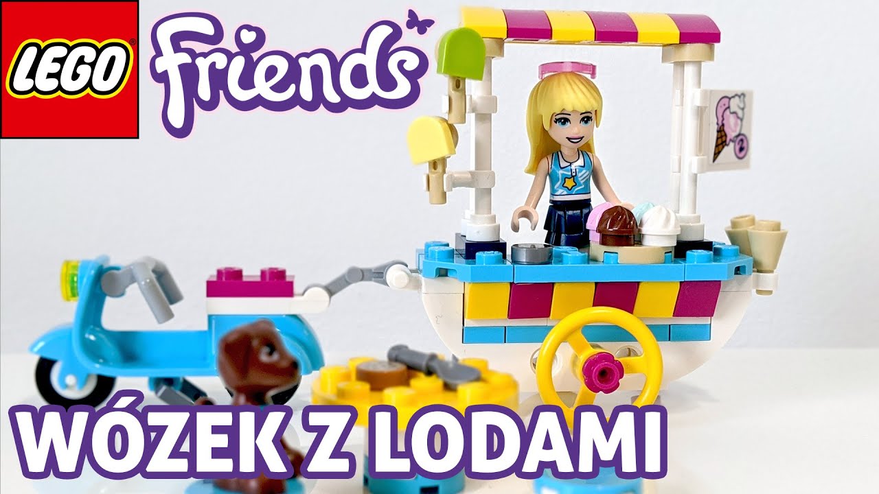 LEGO Friends 41389 🍦Stoisko/W&oacute;zek z lodami