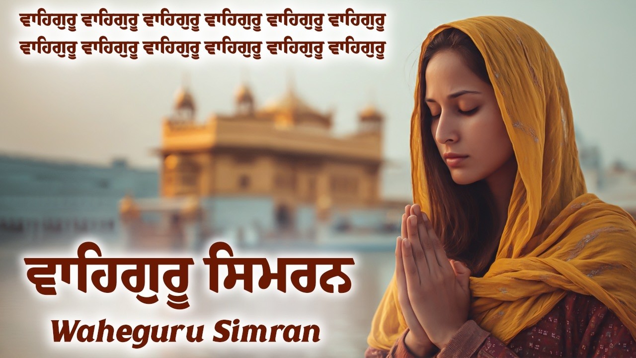 ਵਾਹਿਗੁਰੂ ਸਿਮਰਨ | Waheguru Simran | Most Relaxing Music #waheguru #relaxing #waheguruji #meditation