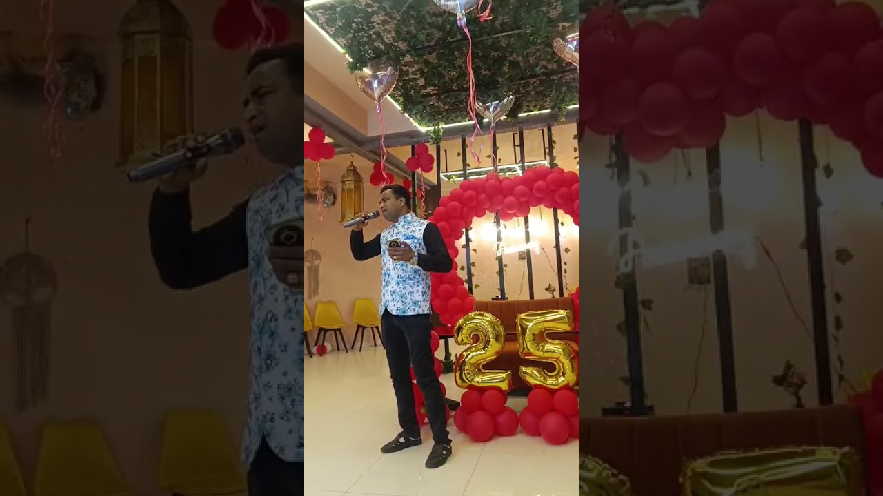 My friend ke 25 anniversary per best song delicet 😘🎉🎊🌟