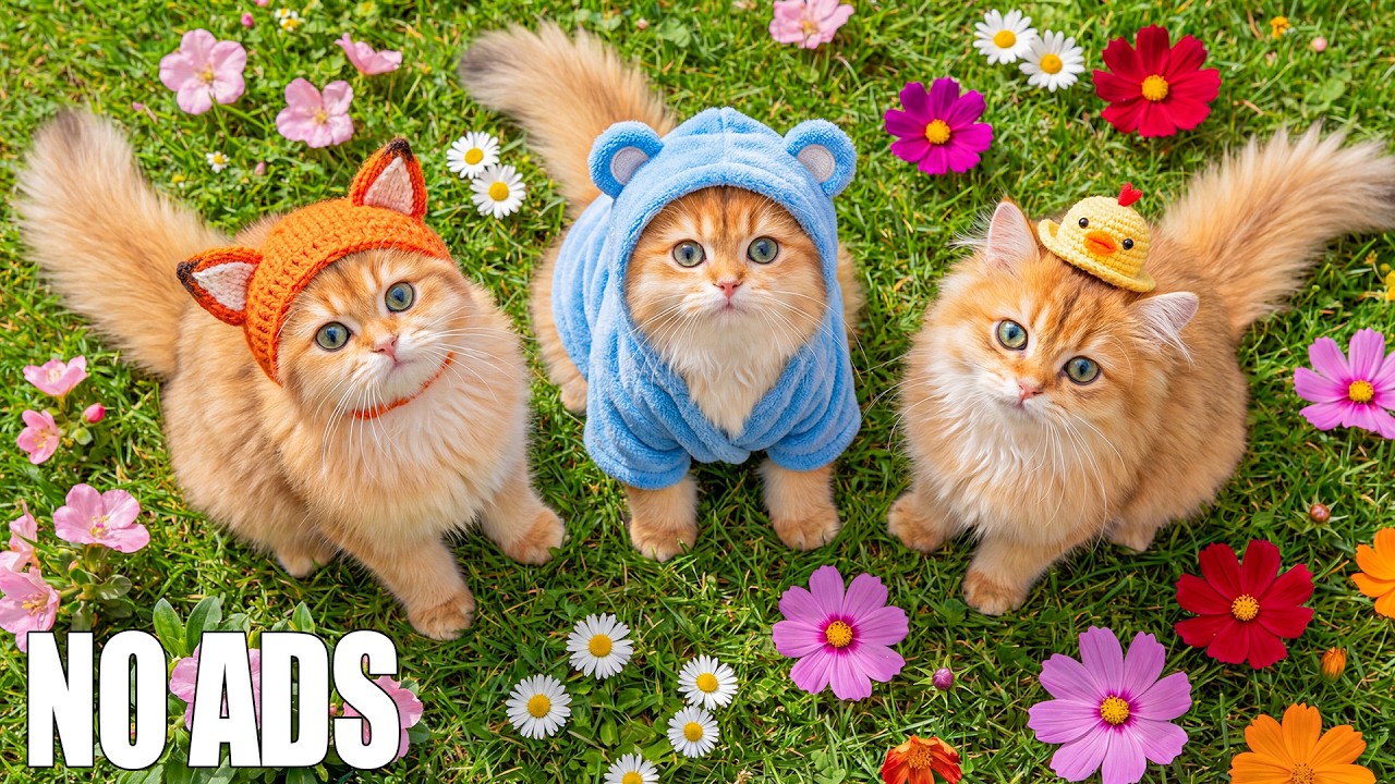 12 ЧАСОВ успокаивающей музыки для кошек 🐈 Нежное пианино для сна и снижения тревоги разлуки 🎹 Без