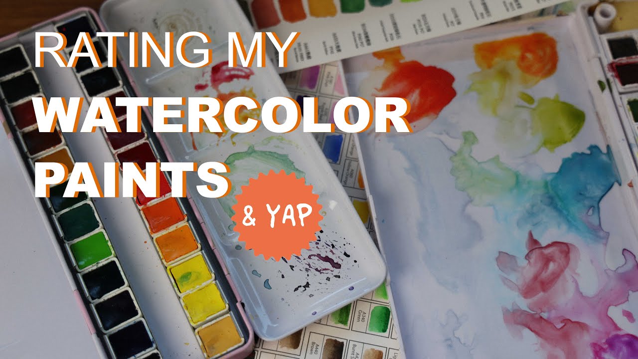 Trying And Rating Every Watercolor I Own + A New Paul Rubens Set