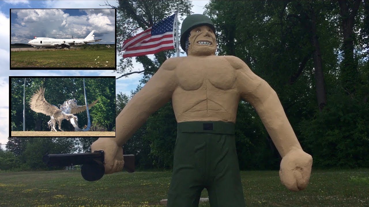 There&rsquo;s a Giant soldier in Rome, NY at Griffiss International Sculpture Garden