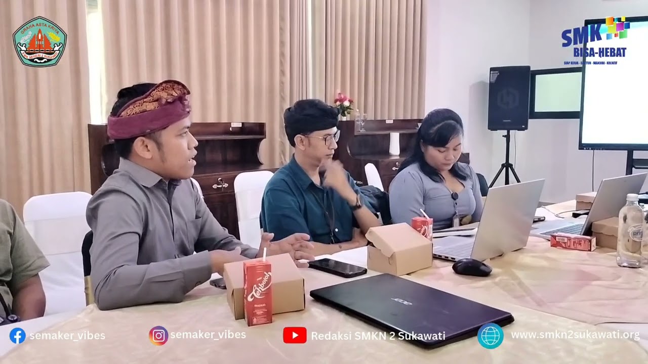 Pelaksanaan In House Training Hari Kedua SMK Negeri 2 Sukawati  