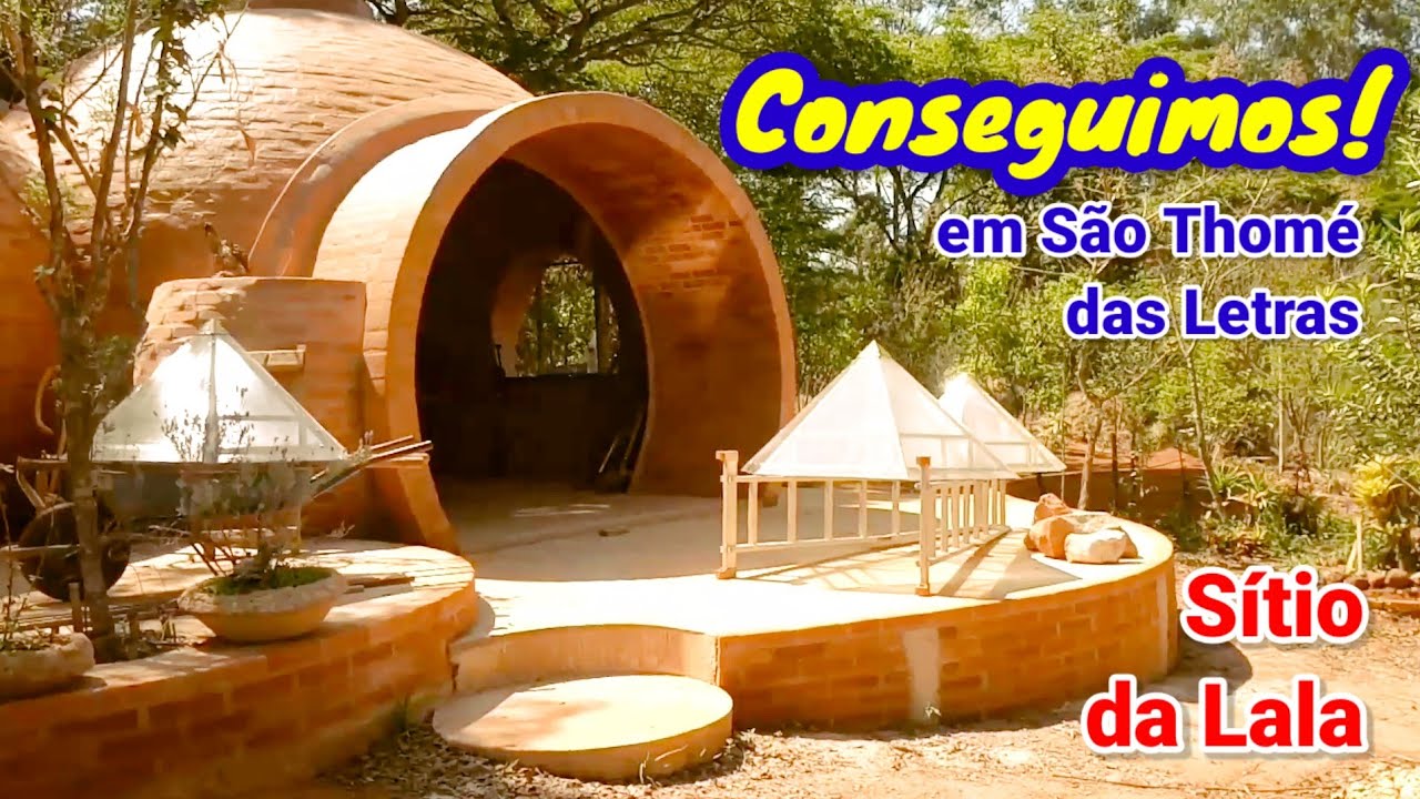 Conseguimos, mais uma etapa na Construção do Chalé mais charmoso de São Thomé das Letras.
