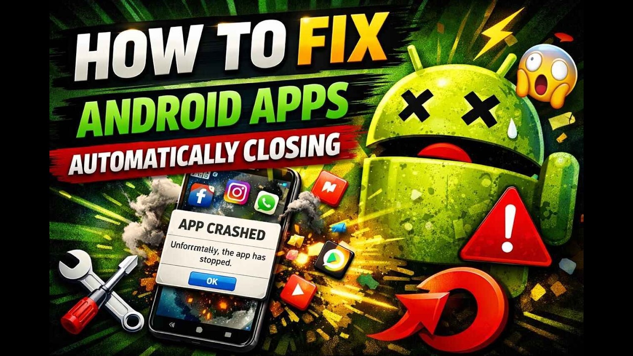 How To Fix Android Apps Automatically Closing (2026)