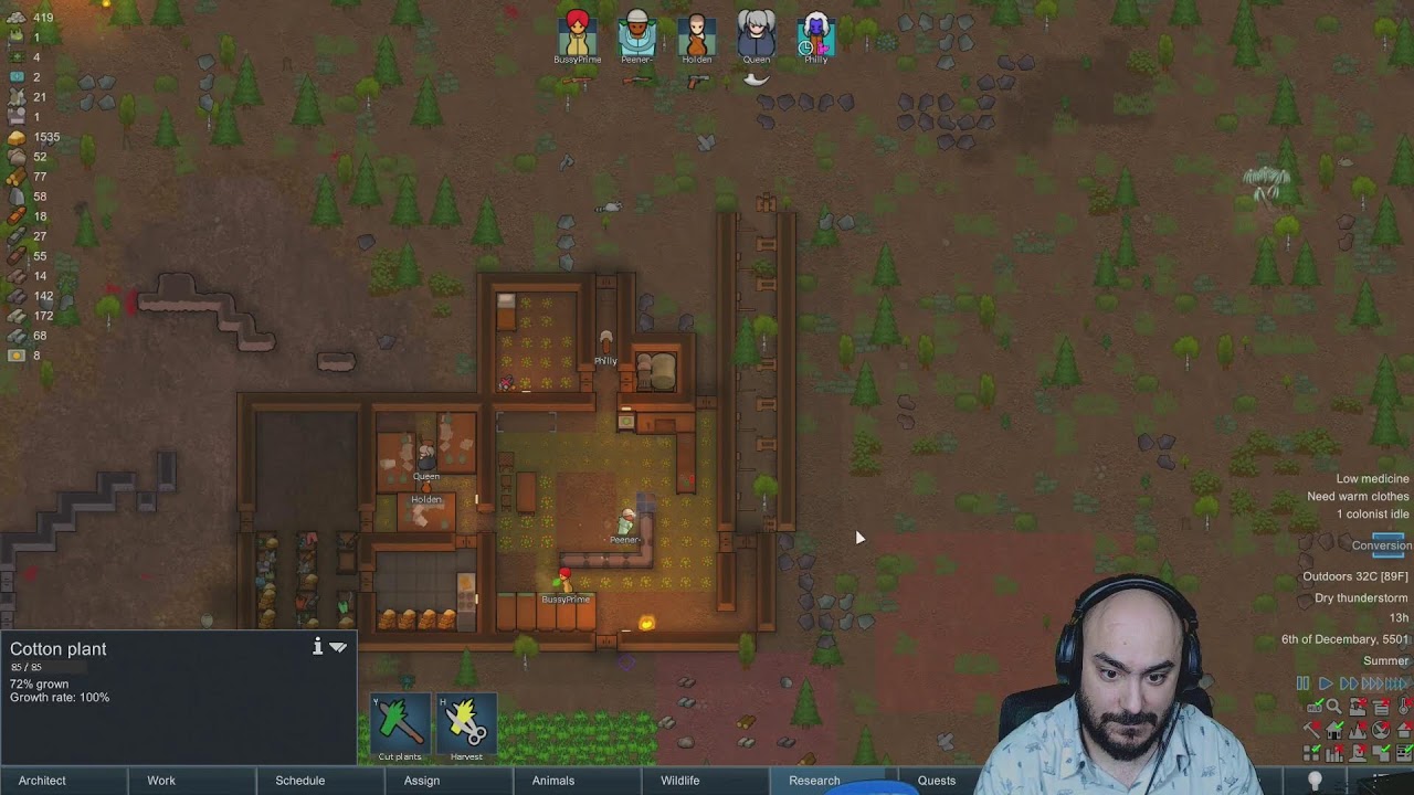 500% LOSING IS FUN Rimwrold 1.6 update play test