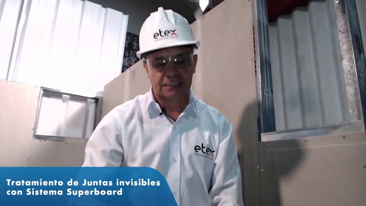 Capacitación Práctica del tratamiento de juntas invisibles con el sistema Superboard