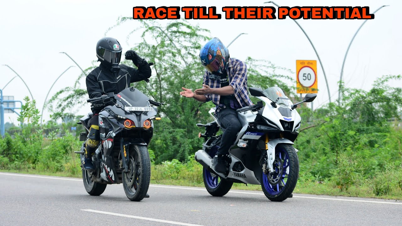 Yamaha R15M Vs Pulsar RS200 | Long Race | Beast hai ye to❤️