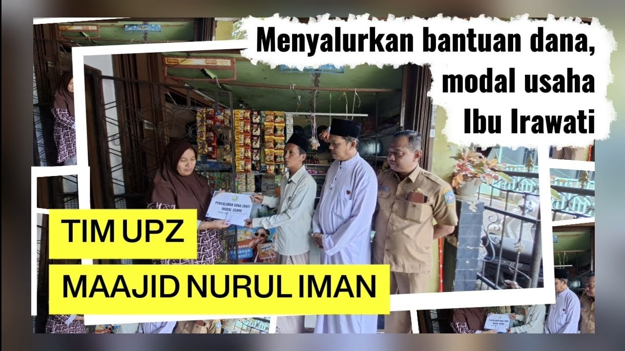 UPZ Masjid Nurul Iman Bantu Usaha Ibu Irawati ‼️@MUHAIYAN-KepulauanRiau 