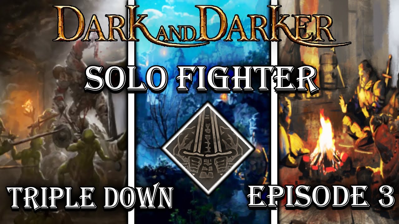 Solo Slayer Fighter Dominates Squads in Crypts│Dark and Darker