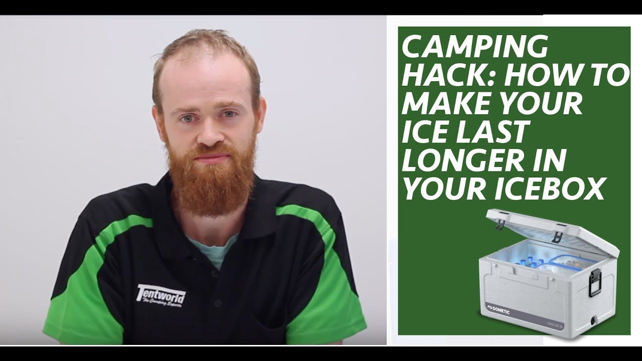 Camping Hack: How to make your ice last longer in your icebox/esky/chilly bin