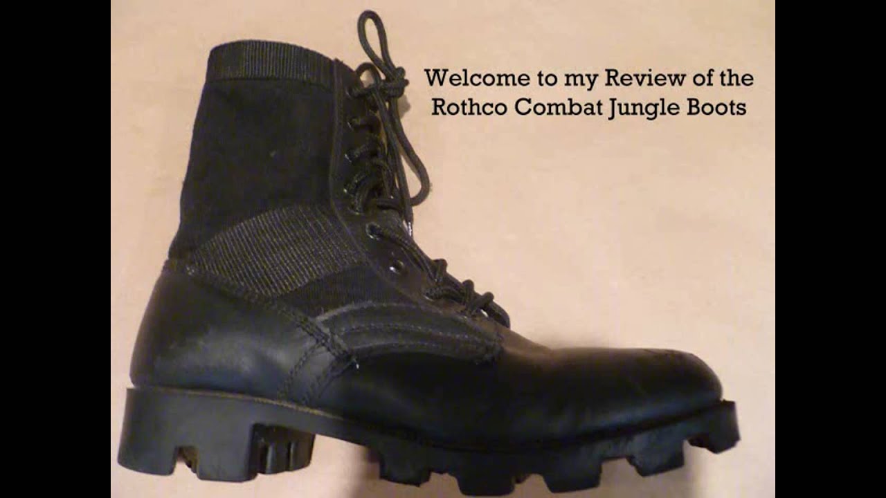 Tactical Gear Spotlight: Rothco Combat Jungle Boots Review