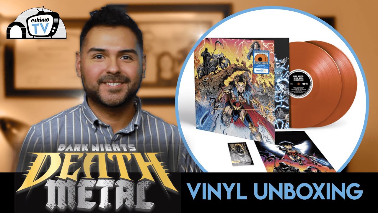 DC Dark Nights: Death Metal (Walmart Exclusive) - Vinyl Unboxing