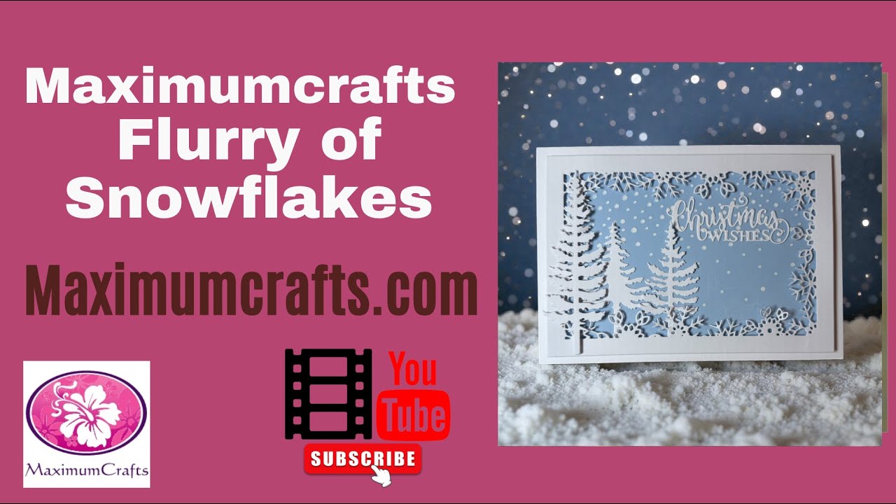 Maximumcrafts Flurry of Snowflakes