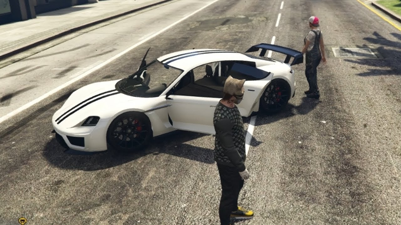 ELEKTRISCHE PORSCHE PIMPEN! (GTA V Online Neon Freeroam)
