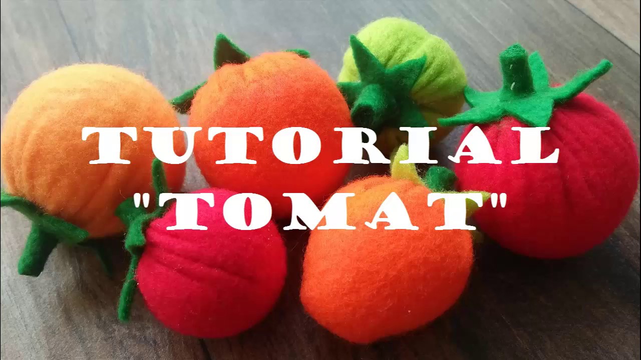 Tutorial Flanel Felt | Cara membuat TOMAT ala Rangga Bastian