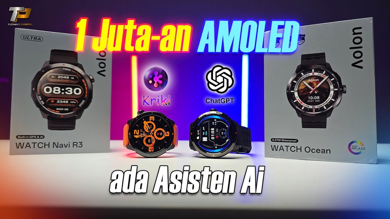 REKOMENDASI SMARTWATCH 1 JUTAAN 2026 ADA FITUR Ai
