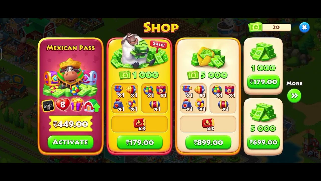 🌾Township Game-Level 20 gameplay। City Building game🏡
