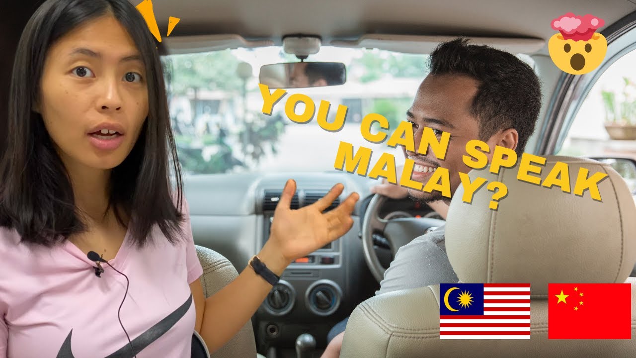 Thai polyglot girl SHOCKS Malay Taxi Drivers with her Chinese and Malay Skills!