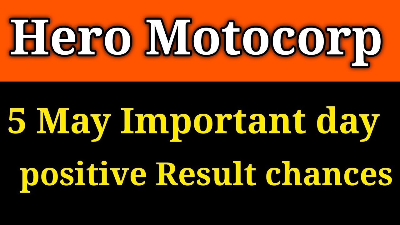 Hero MotoCorp share latest news today | Hero MotoCorp share latest news | Hero MotoCorp share