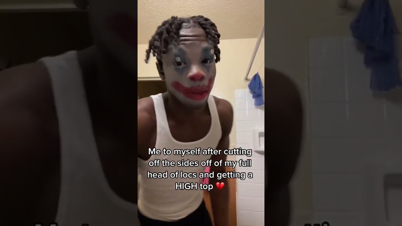 This is why you shouldnt get high top dreads😂 #shorts #viral #locs #starterlocs #dreadjourney