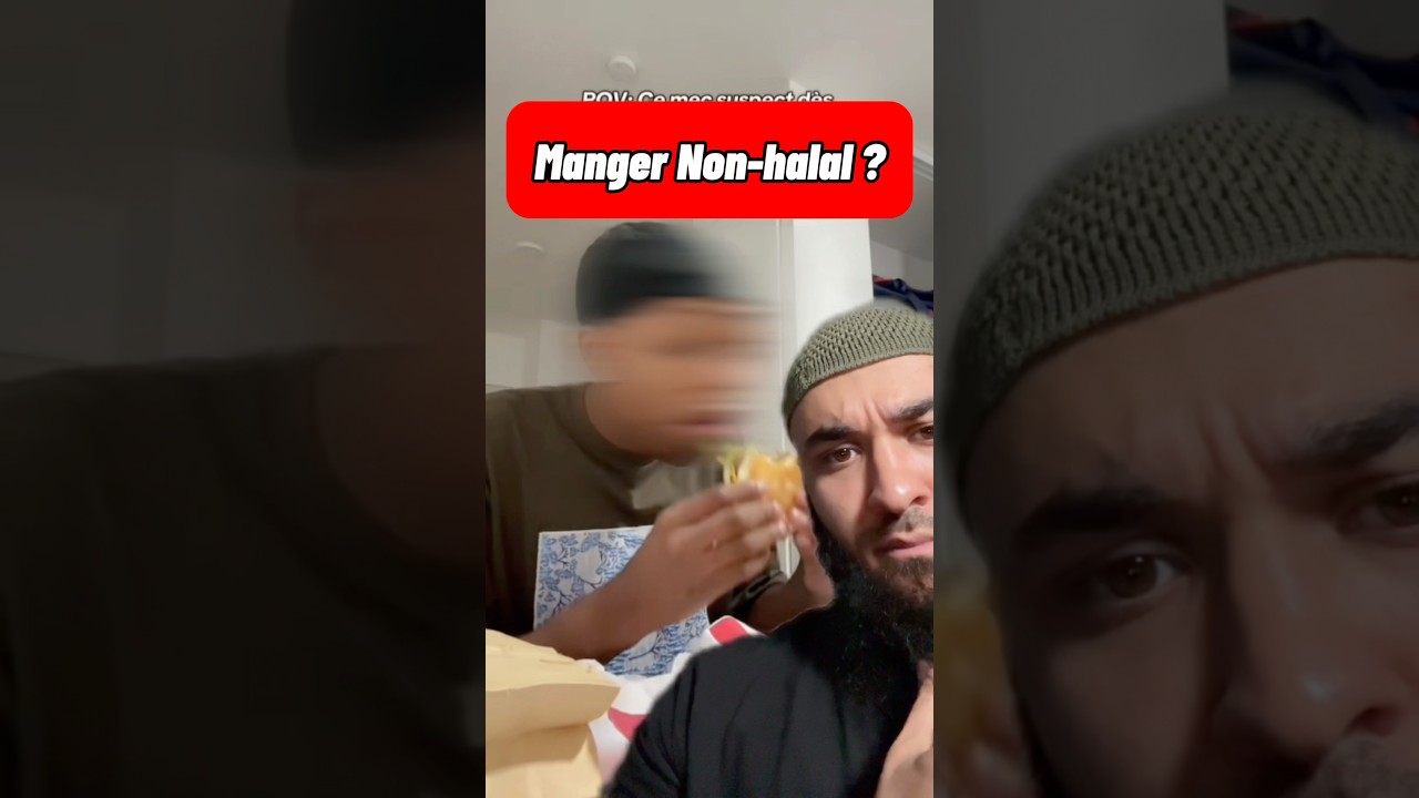 Manger du non halal ? #islam #muslim #islamic