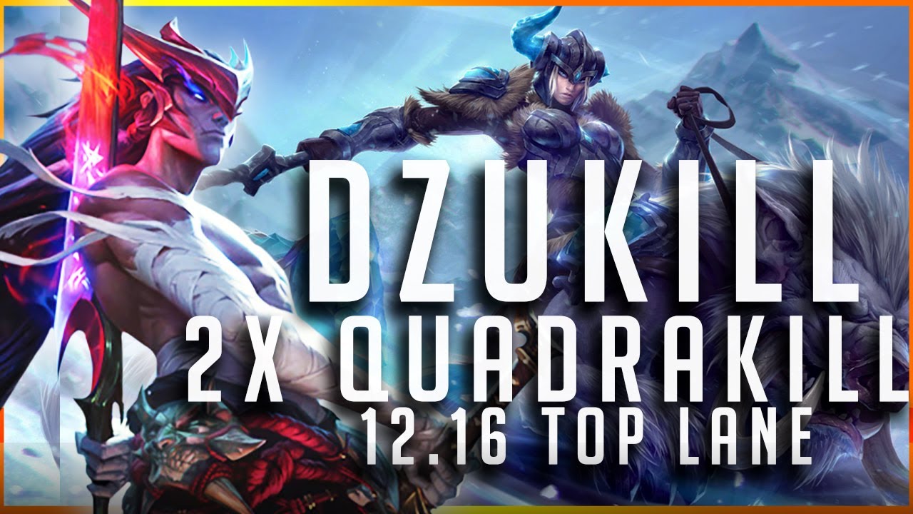 Dzukill Yone 2x Quadrakill - Yone vs Sejuani TOP Patch 12.16 Gameplay S12