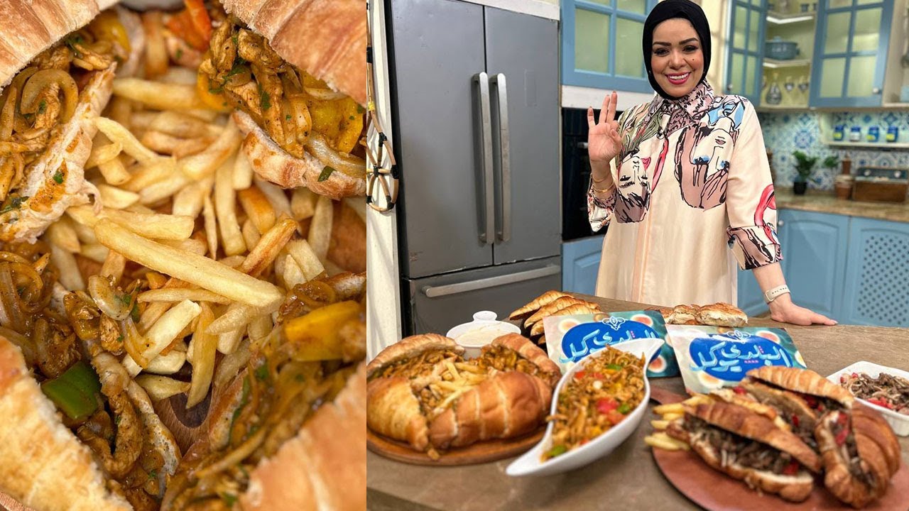 البلدي يوكل مع الشيف نونا | ساندوتش الترند - الكرواسون الاقتصادي - شاورما الدجاج - شاورما اللحمة