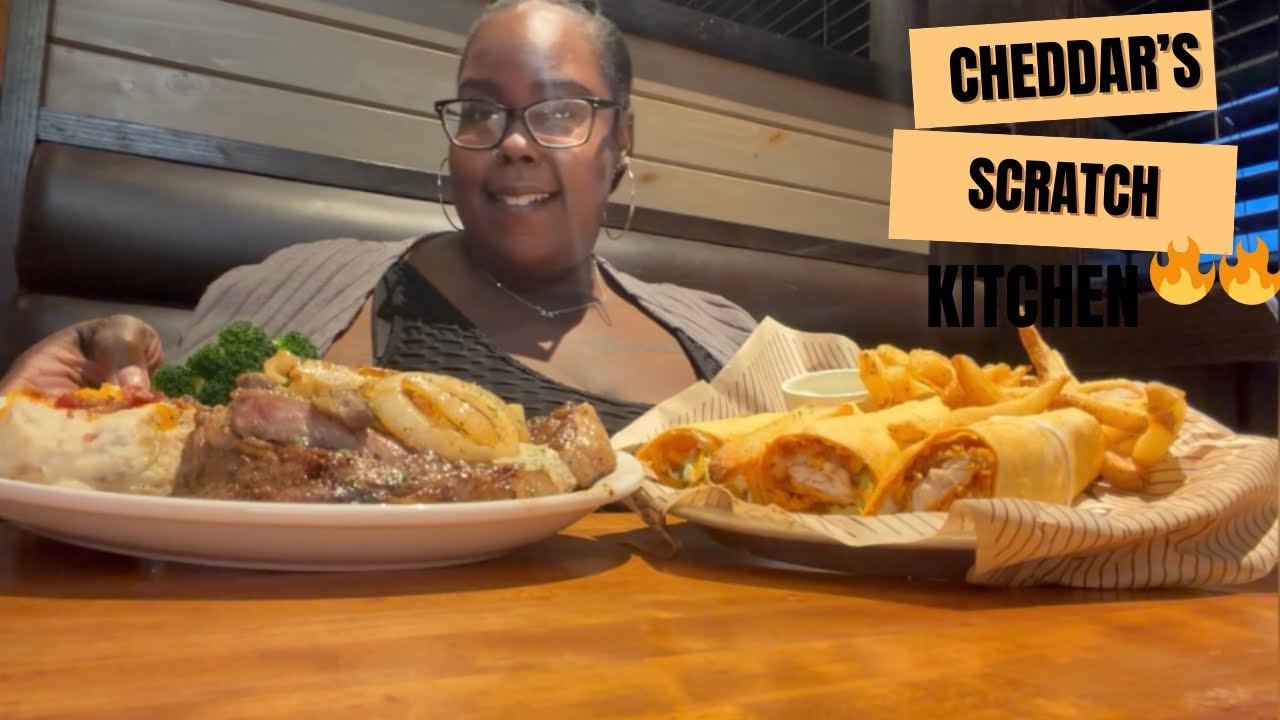 Rating Cheddars Scratch Kitchen MUKBANG‼️