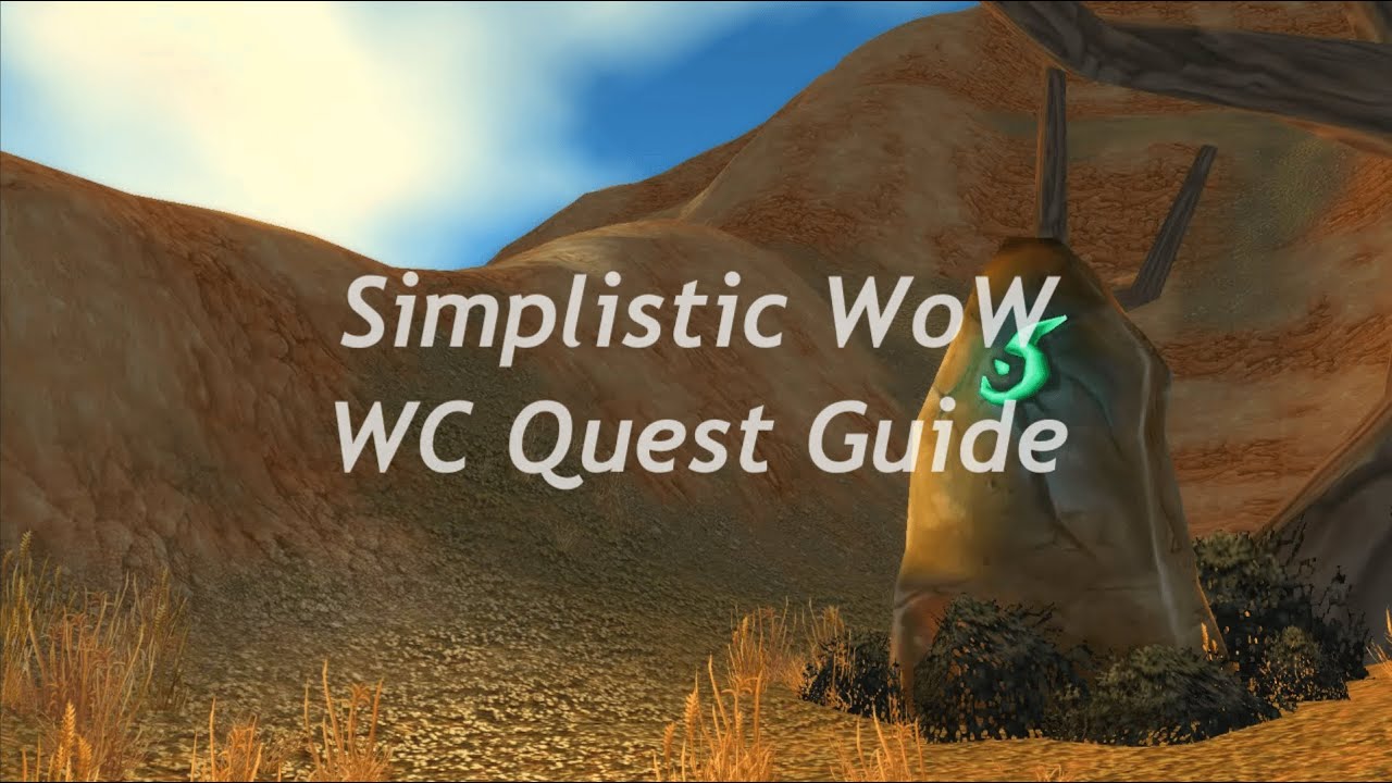 Classic Wailing Caverns Visual Quest Guide - Loot and Lore - Quest Pickups/Pairings