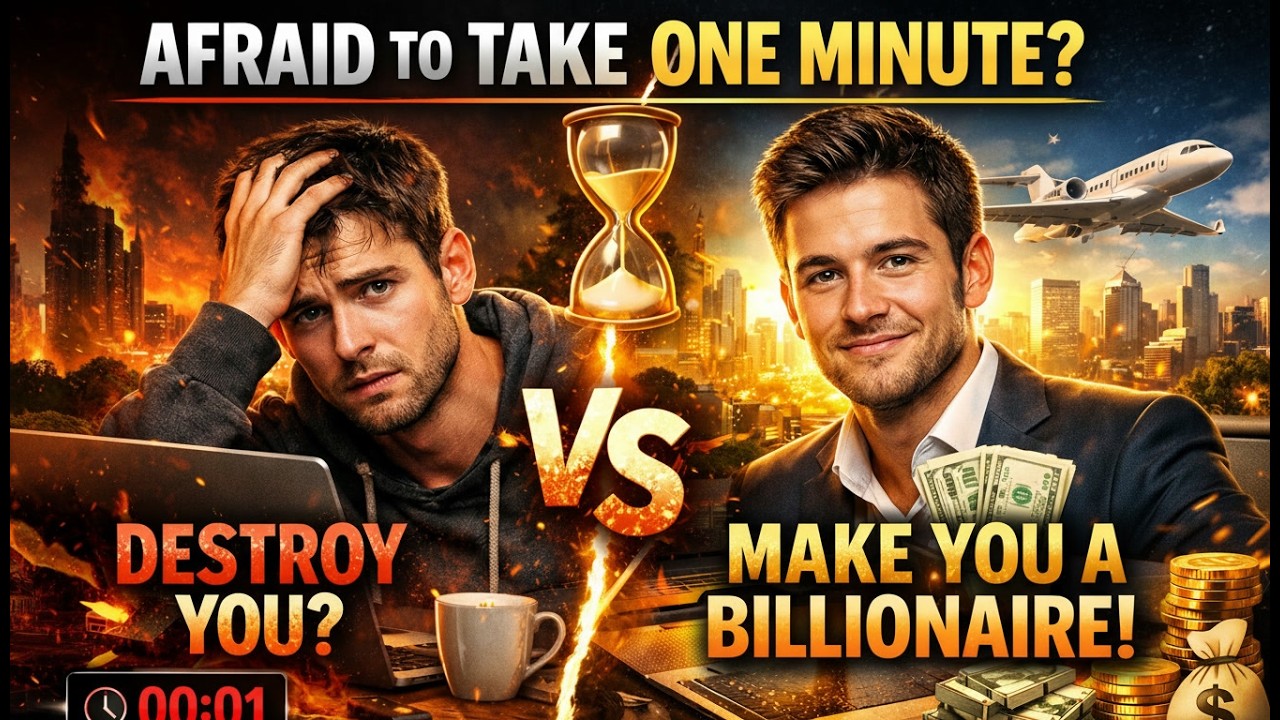Afraid to Take One Minute? This Decision Can Destroy You or Make You a Billionaire | Inspiring Story
