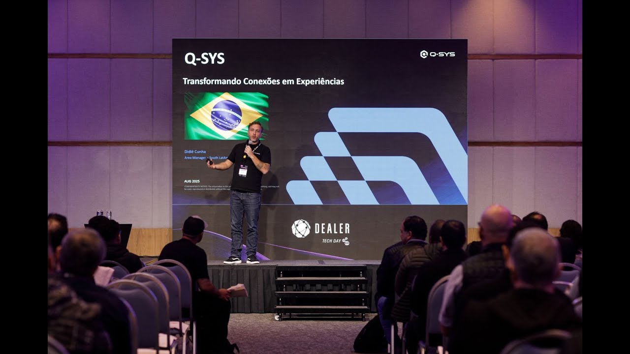QSC / Q-SYS: Transformando conexões em experiências | Dealer Tech Day – 16ª edição