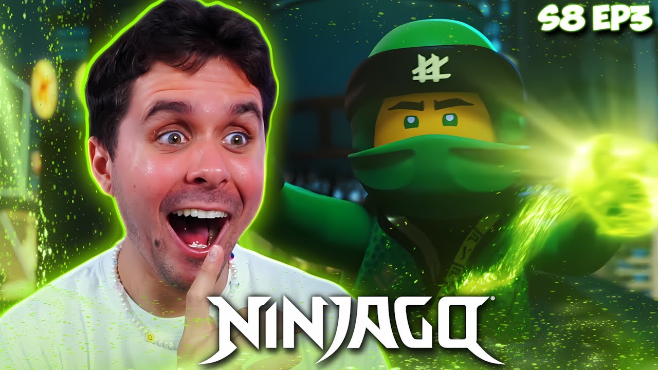ОНИ И ДРАКОН! *СМОТРЮ ВПЕРВЫЕ* | LEGO NINJAGO! РЕАКЦИЯ НА 8 СЕЗОН, 3 ЭПИЗОД!