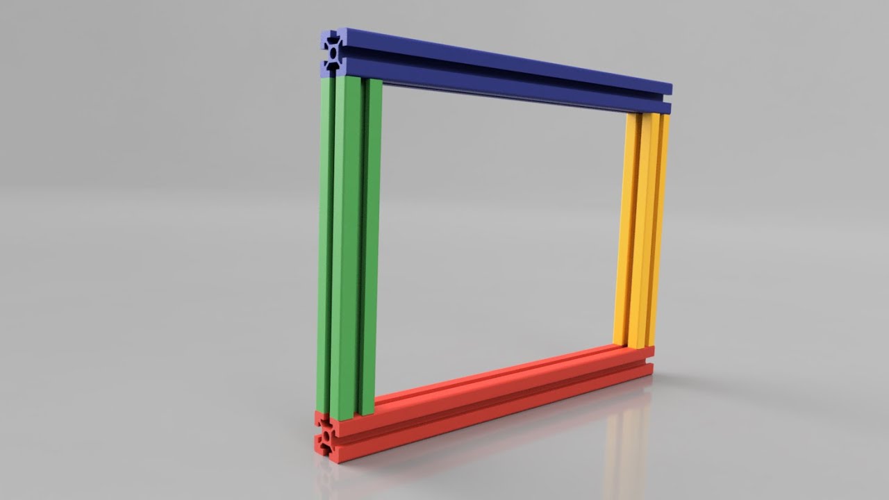 Alu Profile Zeichnen und Ausrichten Fusion 360 Tutorial Deutsch CAD