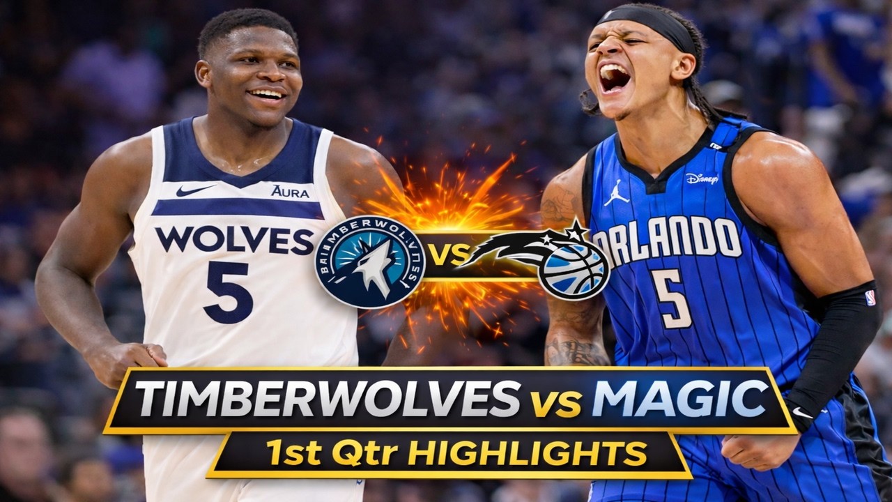 Minnesota Timberwolves vs Orlando Magic 1st Qtr Highlights | Mar 07, 2026 | NBA Today