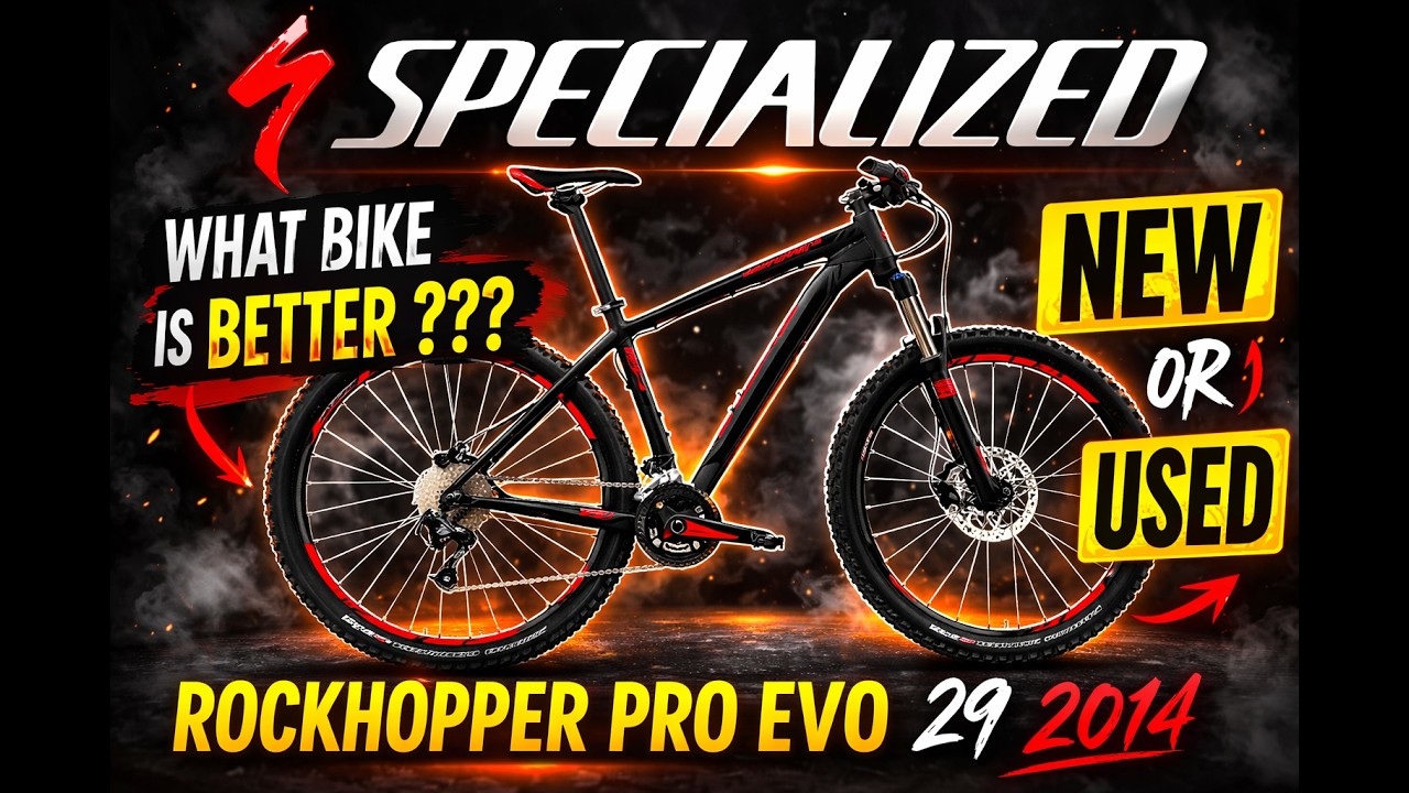 SPECIALIZED ROCKHOPPER PRO EVO 29 2014 // What Is Better NEW Or USED Bike ???