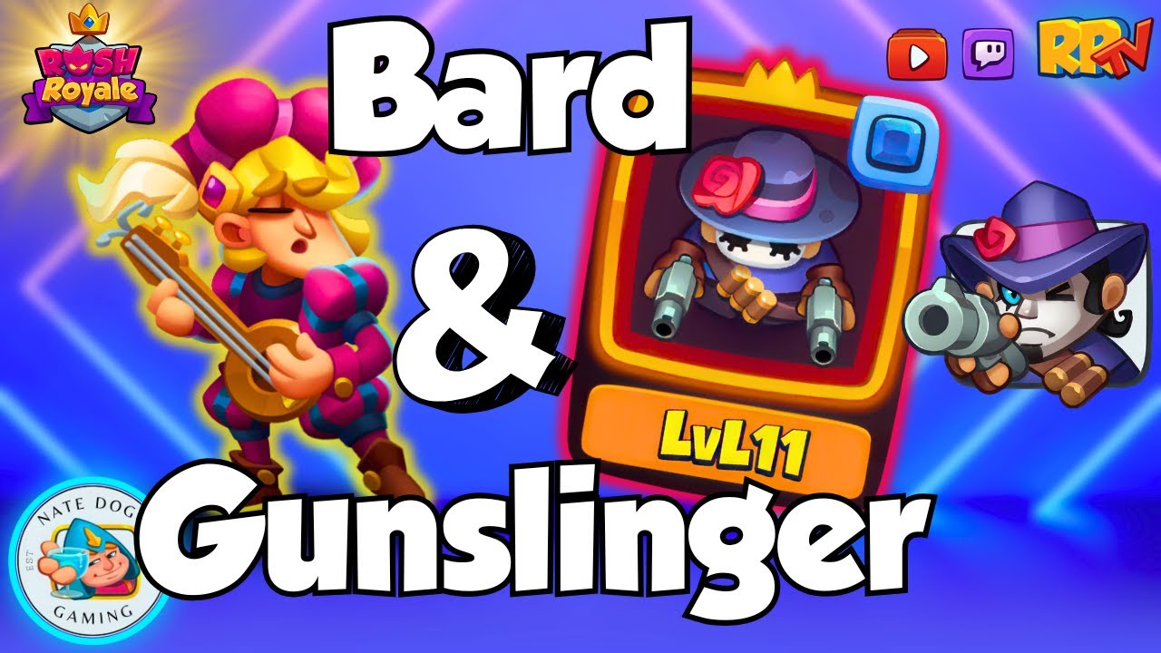 Trying Out GUNSLINGER With BARD in Rush Royale