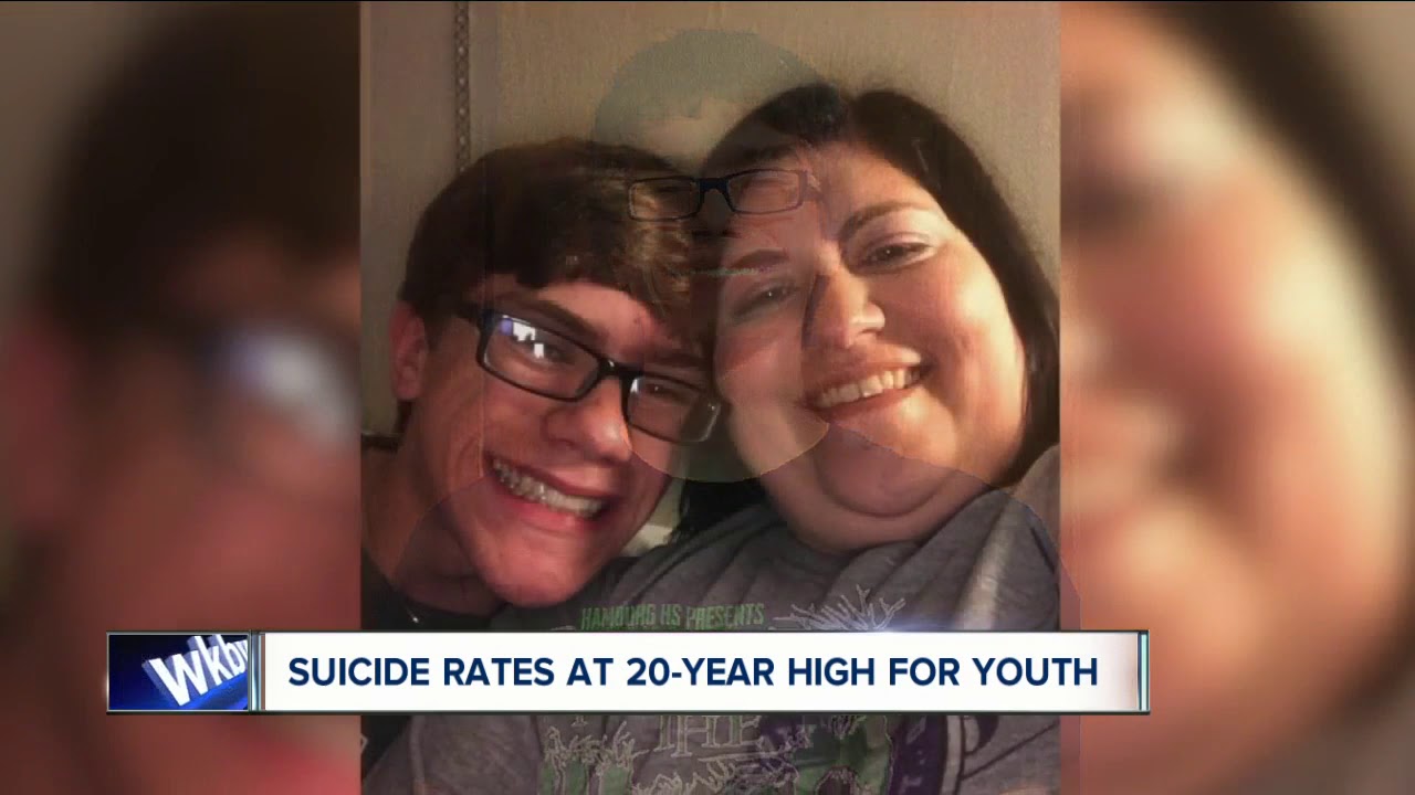 Suicide rates for teens & young adults at 20-year higho oo