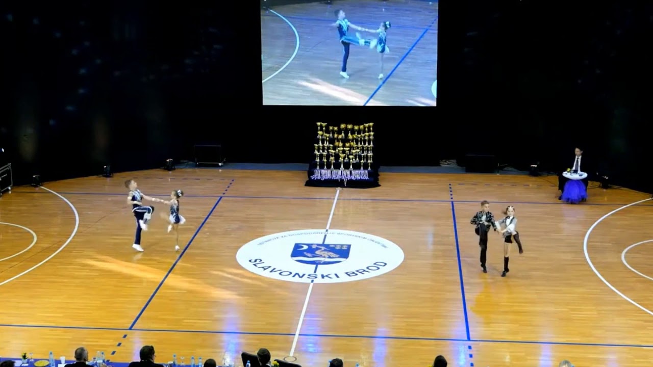 Зражевский Вадим - Асонова Ксения Semi Final Children World Cup Rock n Roll Croatia Slavonski Brod