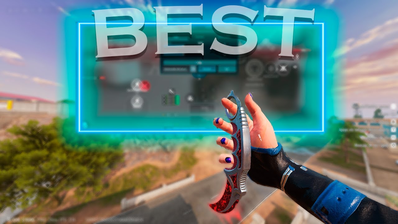 La Mejor Sensibilidad y HUD | Blood Strike